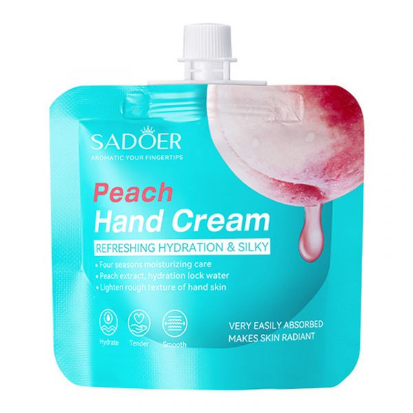 Hand cream with peach extract SADOER (96604)